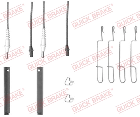 Accessory Kit, disc brake pad